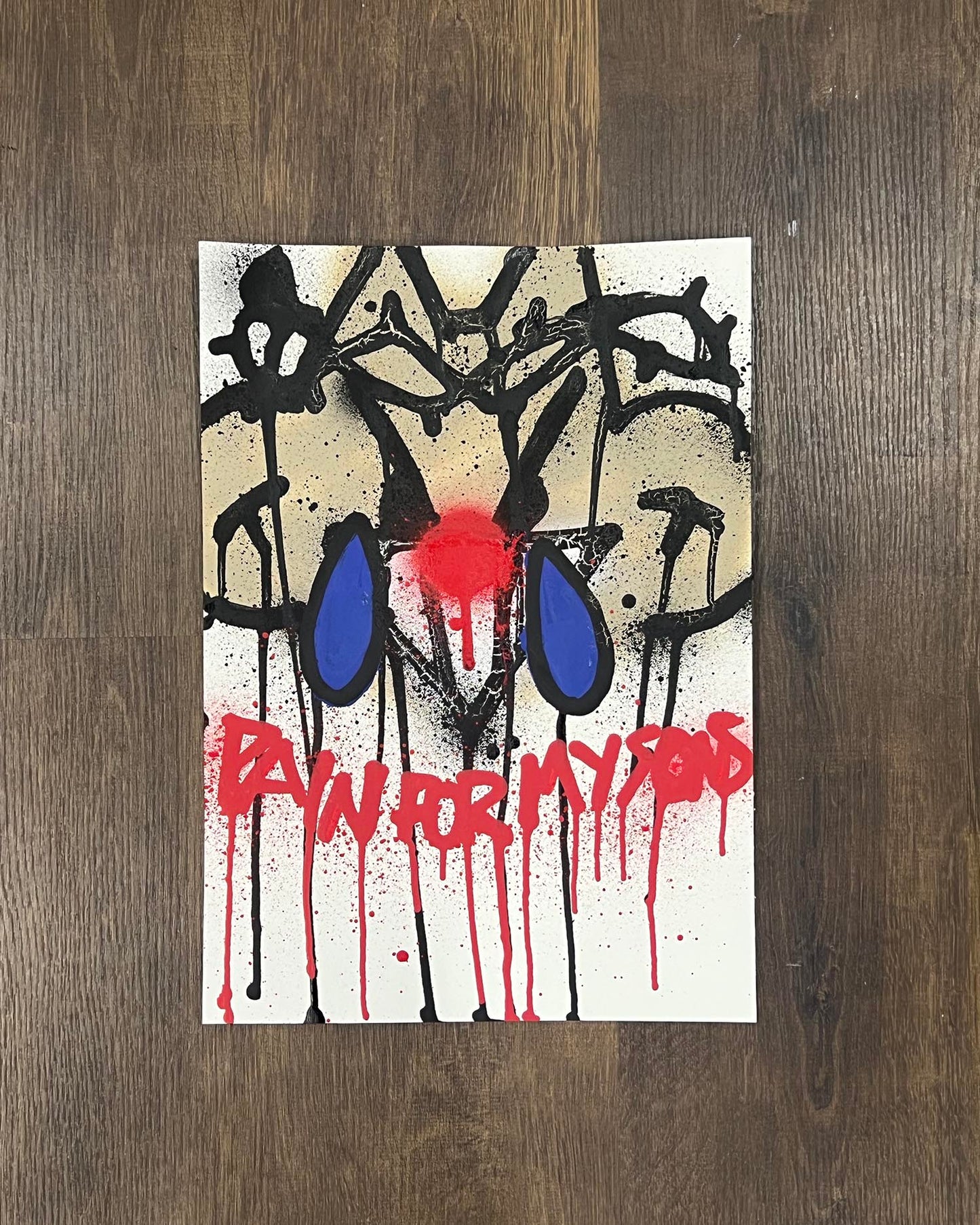 PAIN FOR MY SONS.