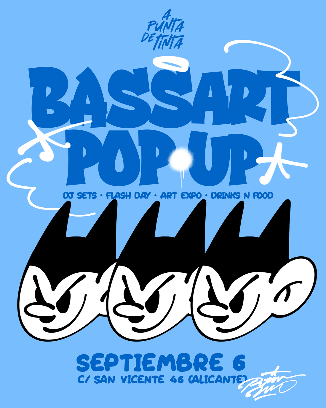 APUNTADETINTA exposition event