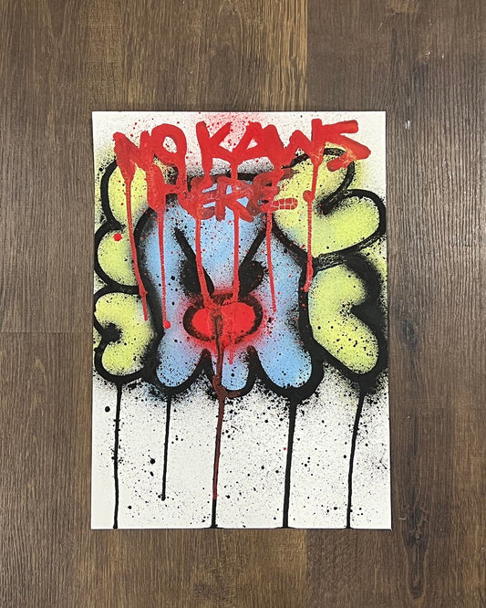 NO KAWS HERE.