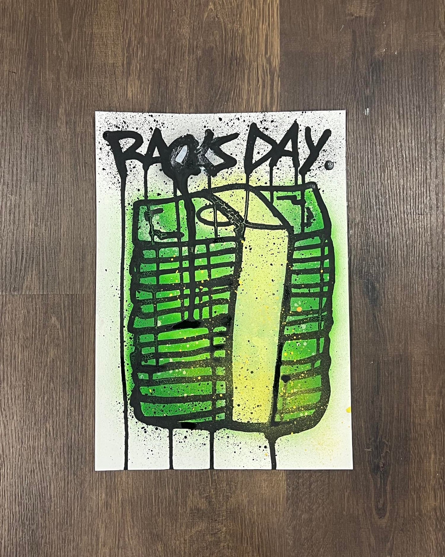 RACKS DAY BABY.