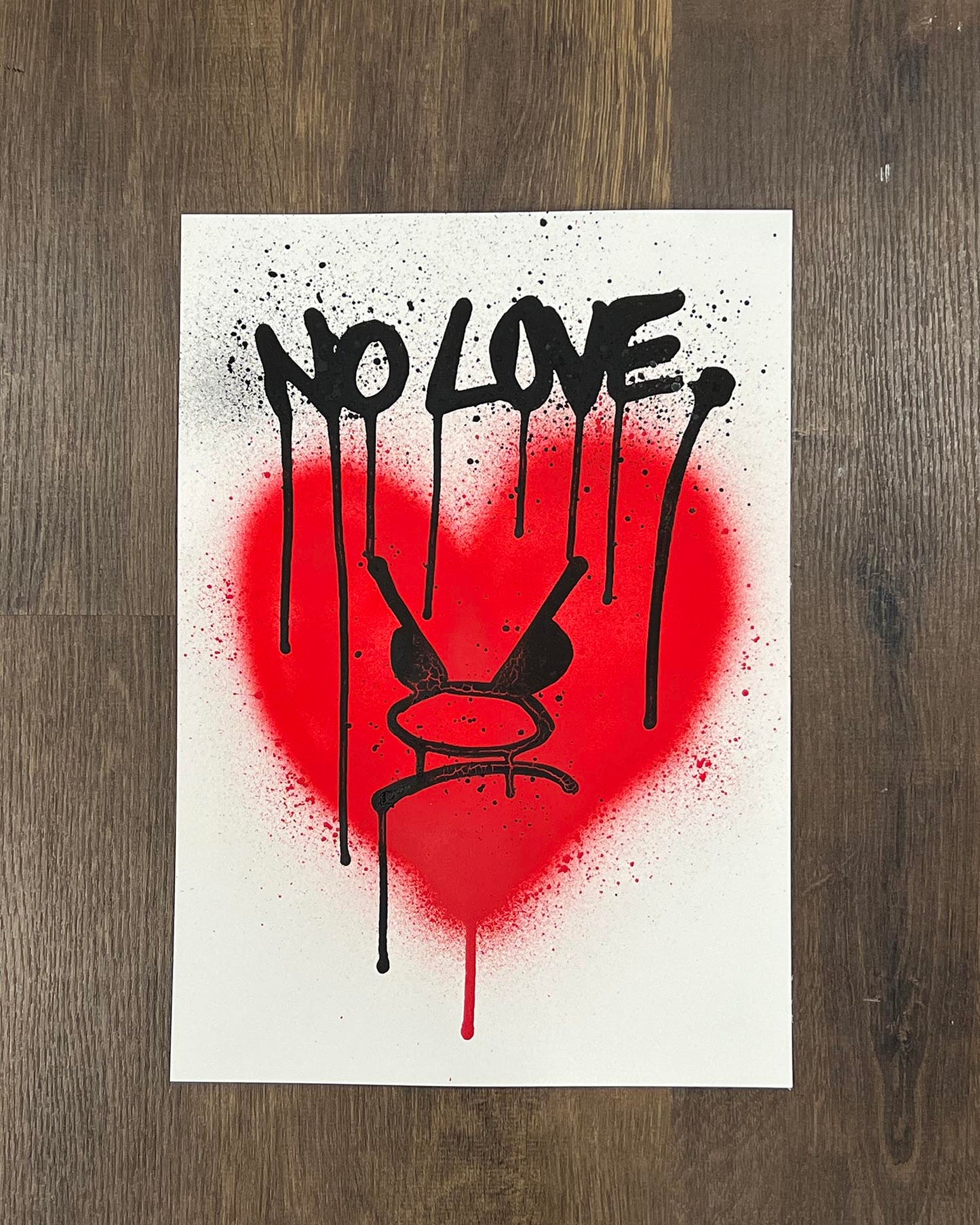NO LOVE.