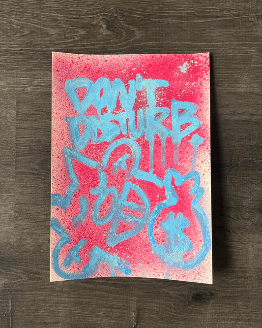 DON'T DISTURB ORIGINAL PRINT