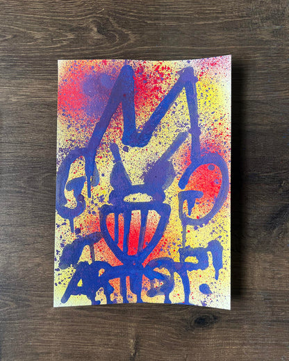 "ARTIST" ORIGINAL PRINT