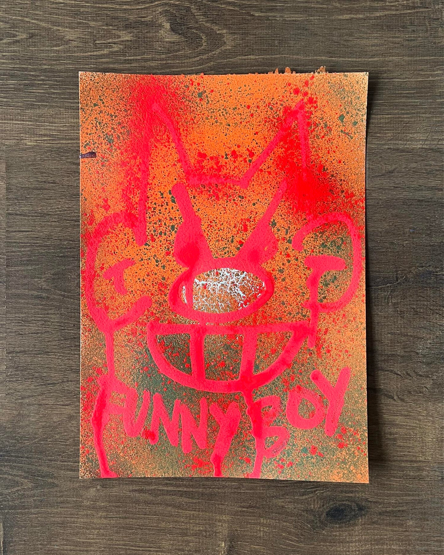 FUNNY BOY ORIGINAL PRINT