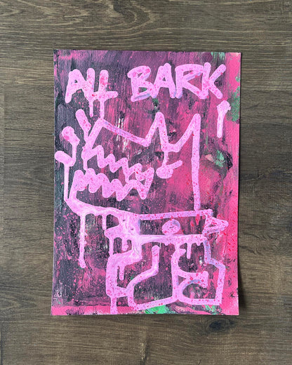 ALL BARK ORIGINAL PRINT