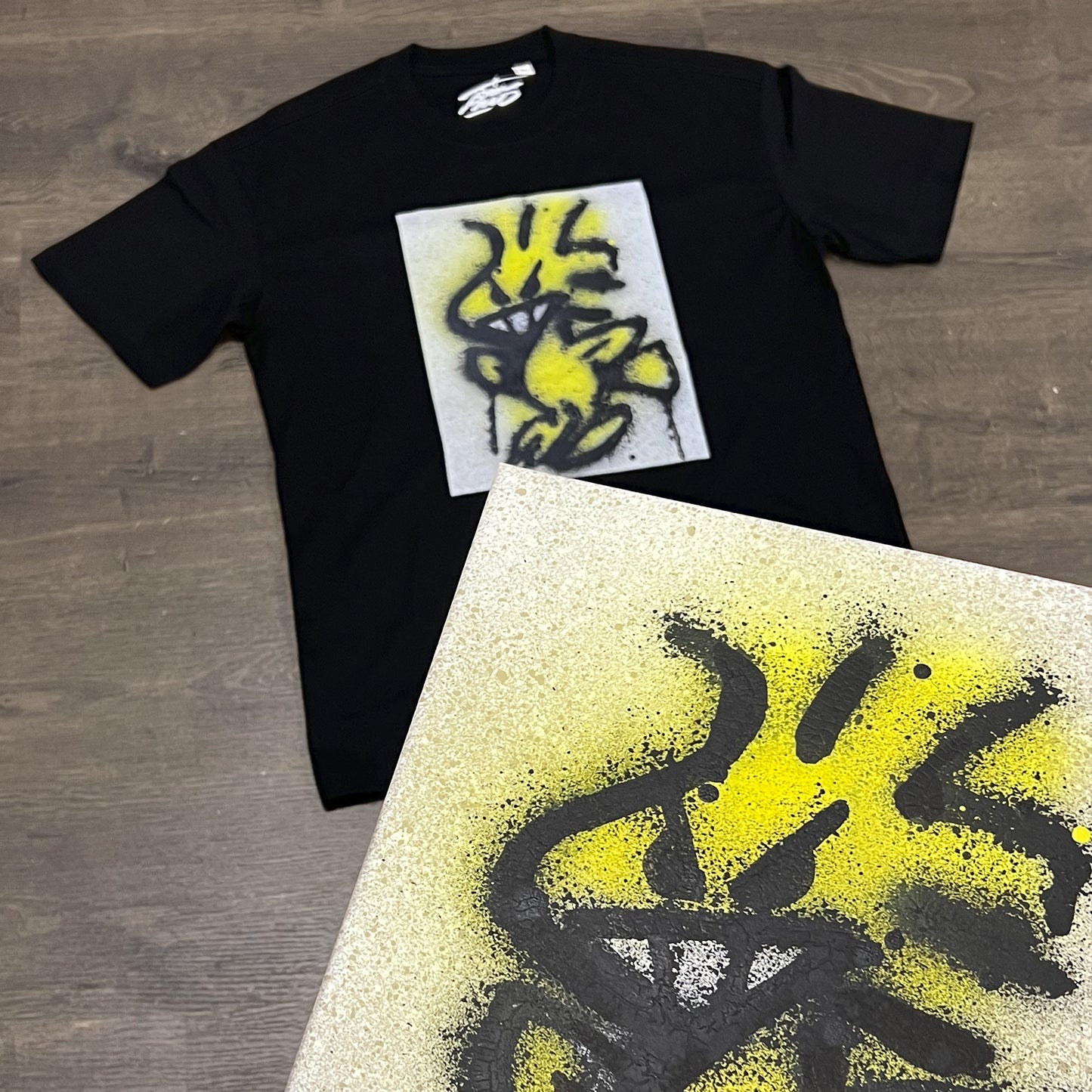 POMI BIRDS RUNNING THE SKY TEE